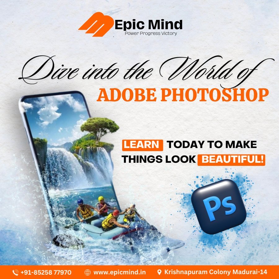 Adobe Designing course — Epic Mind Madurai