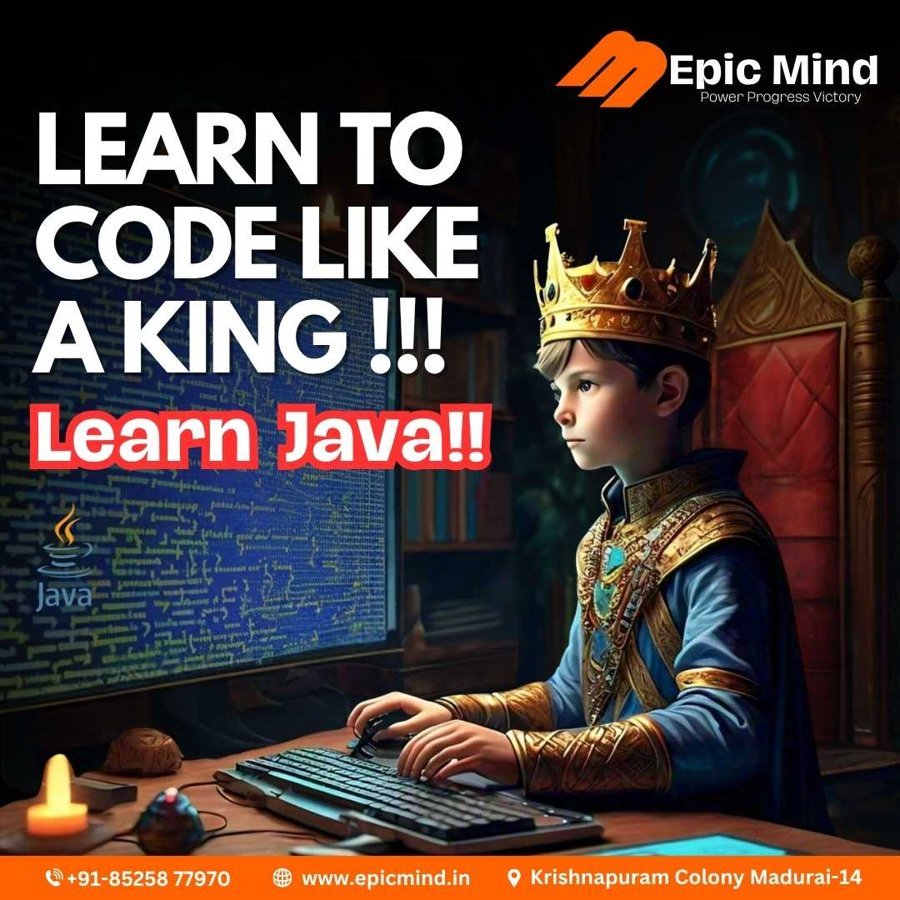 Coding Fundamentals course — Epic Mind Madurai