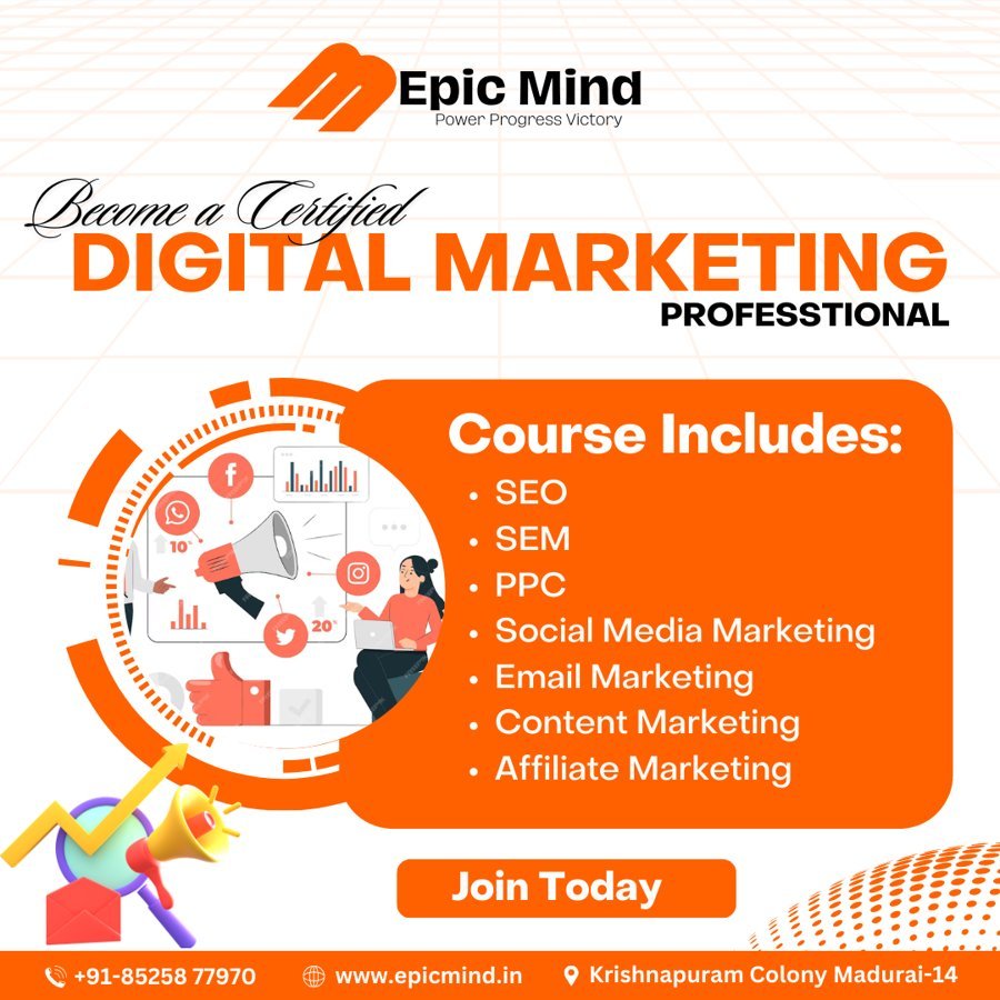 Digital Marketing course in Madurai