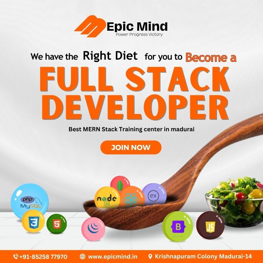 Full Stack Development course in Madurai