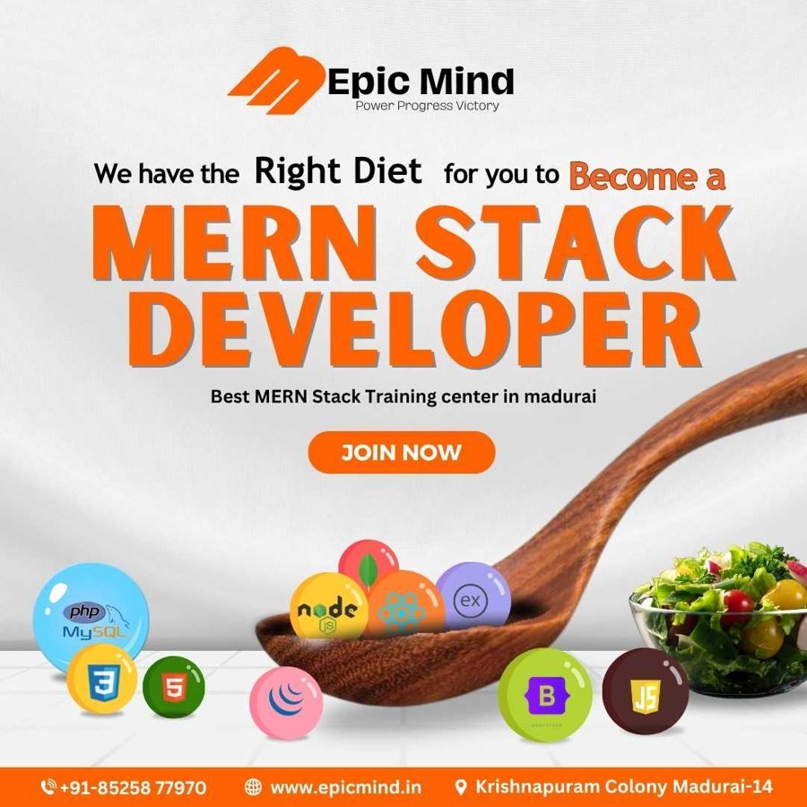 MERN Stack Development course in Madurai