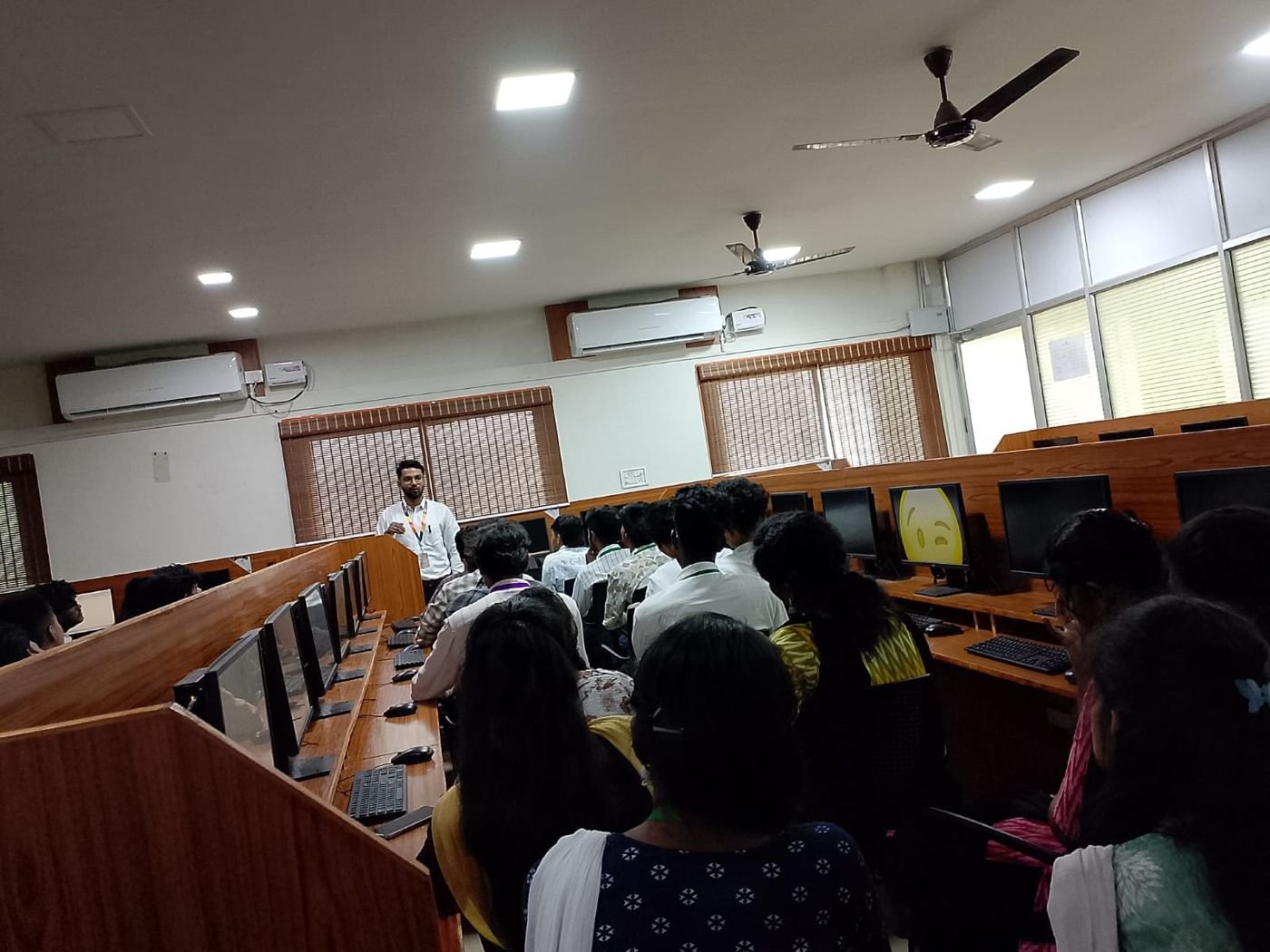 Hands-on computer lab session